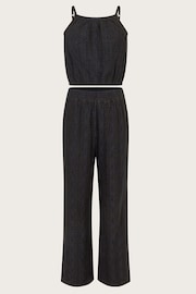 Monsoon Black Lace Top And Trousers Set - Image 1 of 3