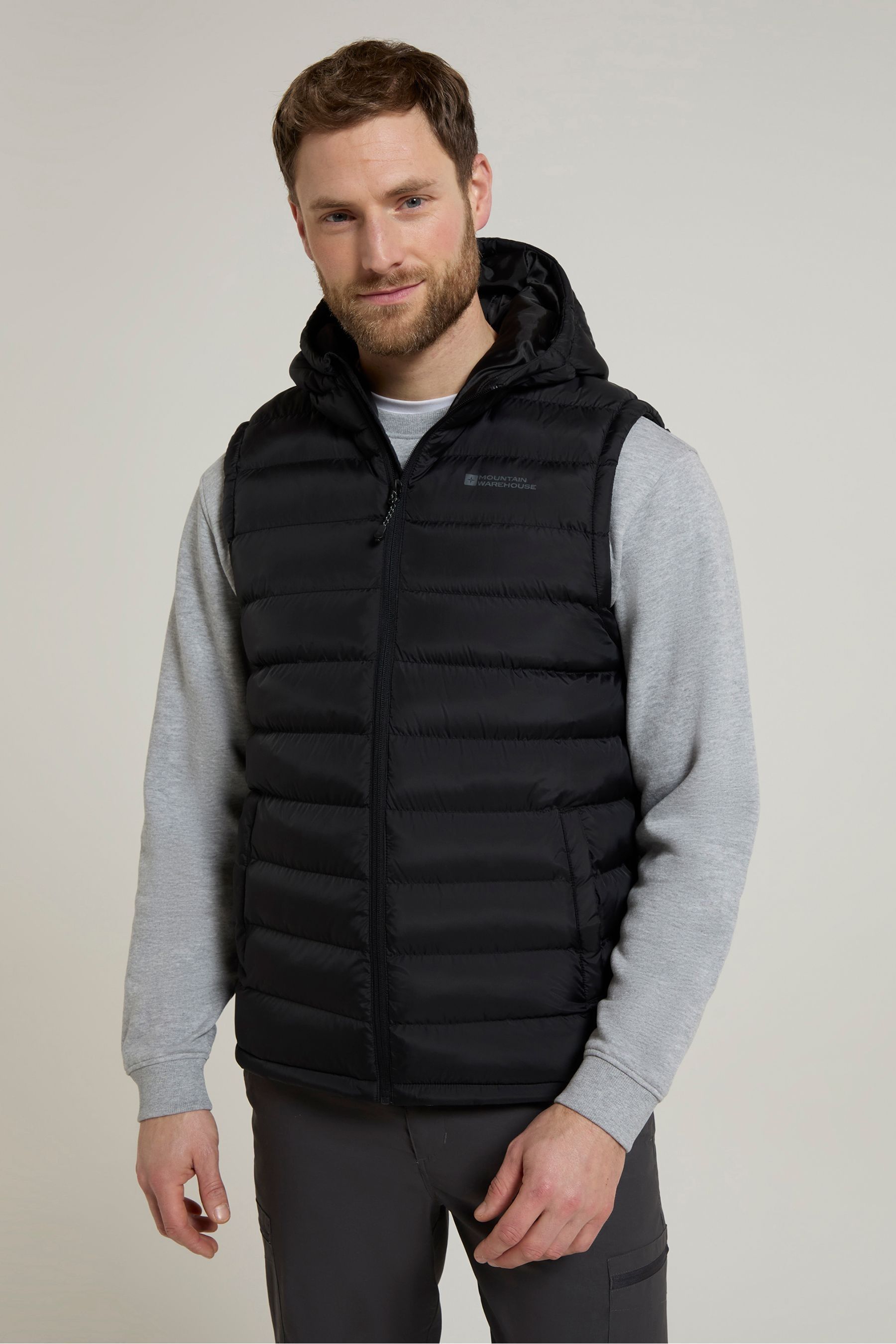 Mountain warehouse seasons mens padded jacket hot sale