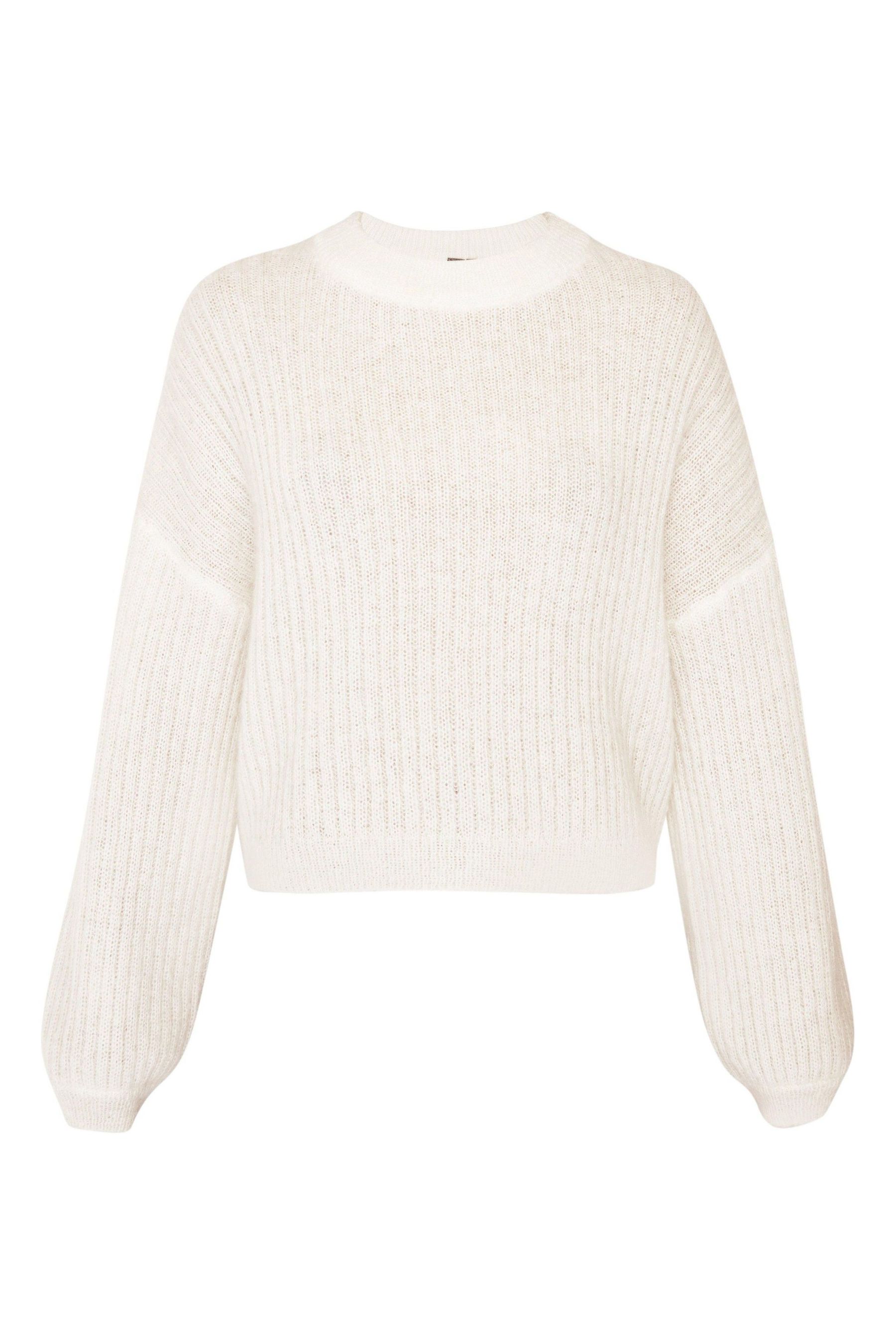 White open back sweater new arrivals