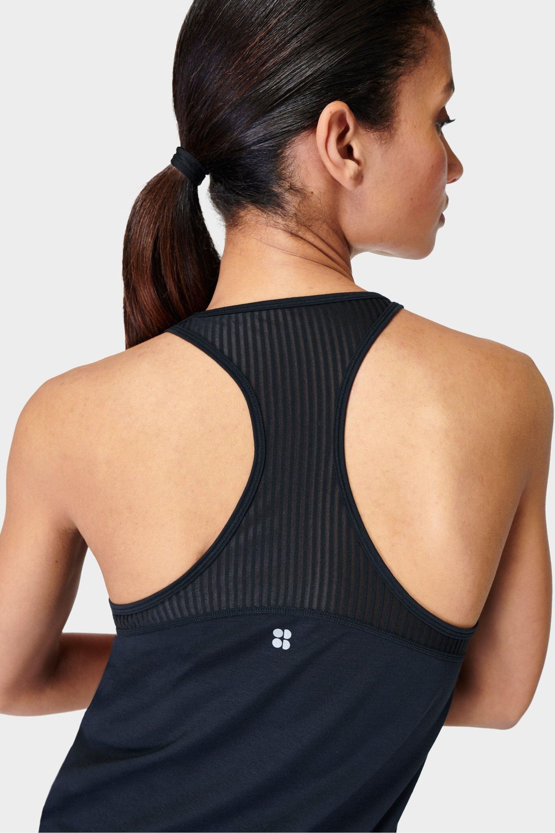 Sweaty Betty Black Breathe Easy Run Vest - Image 2 of 6