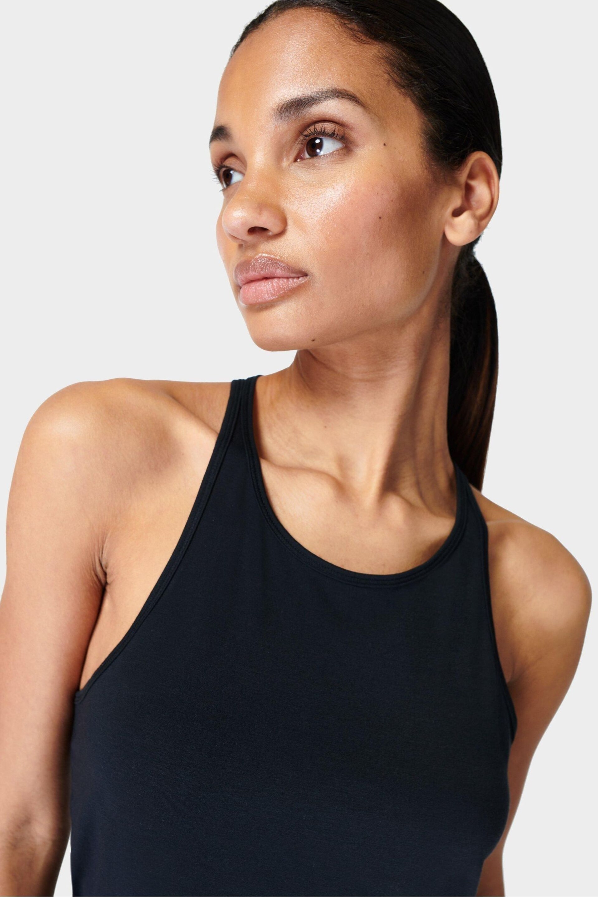 Sweaty Betty Black Breathe Easy Run Vest - Image 5 of 6