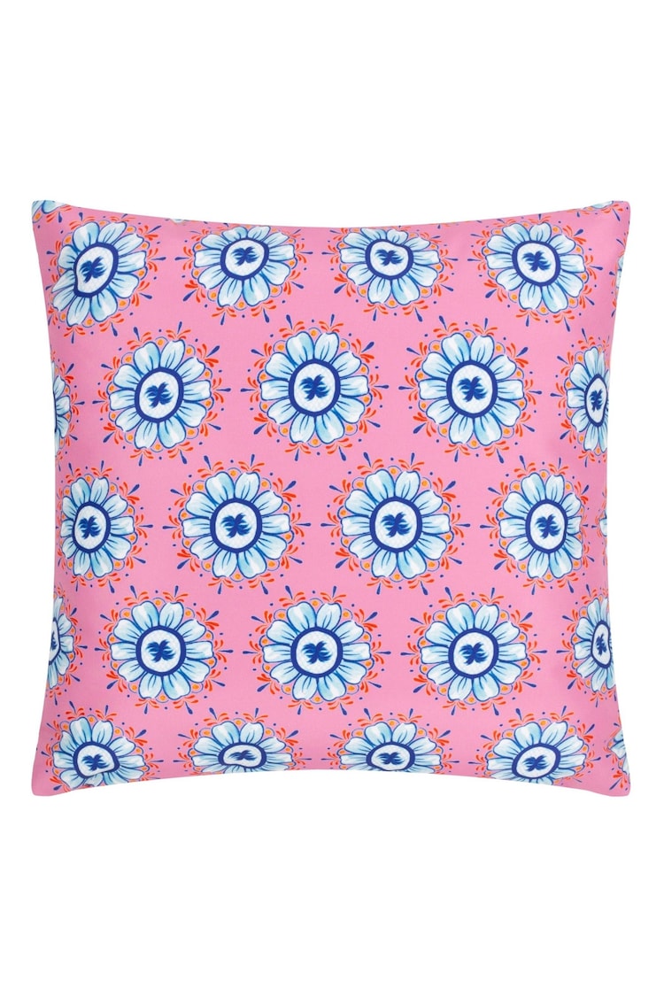 Furn Multicolour Melhoun Floral Outdoor Cushion - Image 2 of 4