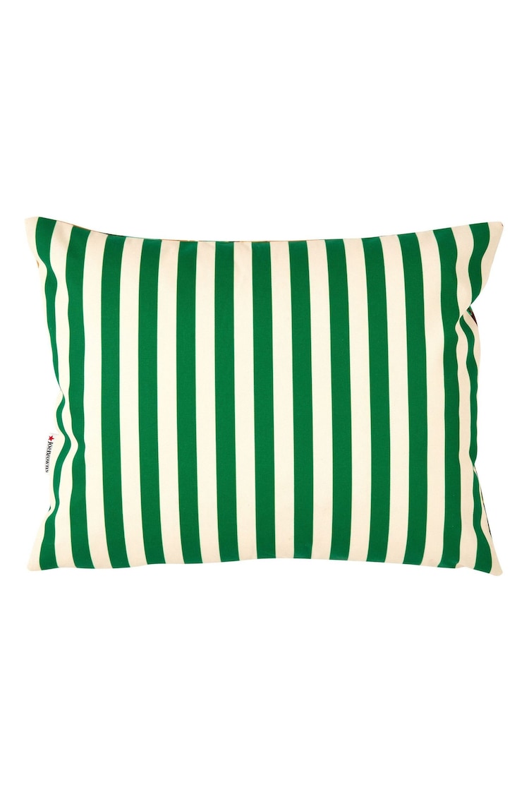 Joe Browns Green Regal Lion Reversible Garden Cushion - Image 5 of 5