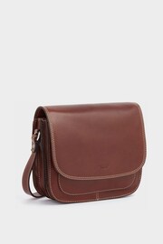 OSPREY LONDON The Madden Leather Cross-Body Brown Bag - Image 2 of 4