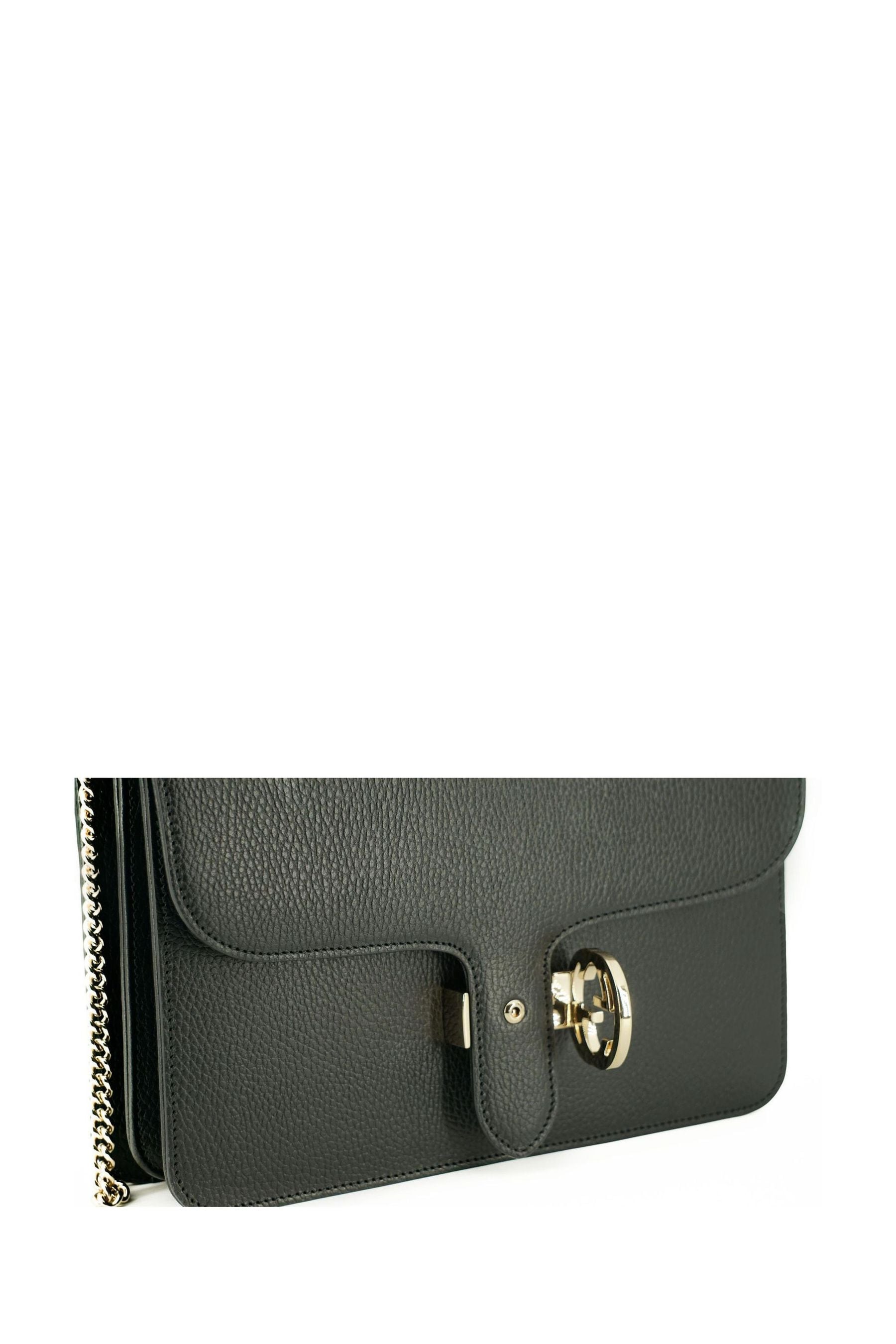 Buy Gucci Calf Leather Dollar Black Shoulder Bag from the Next UK online shop