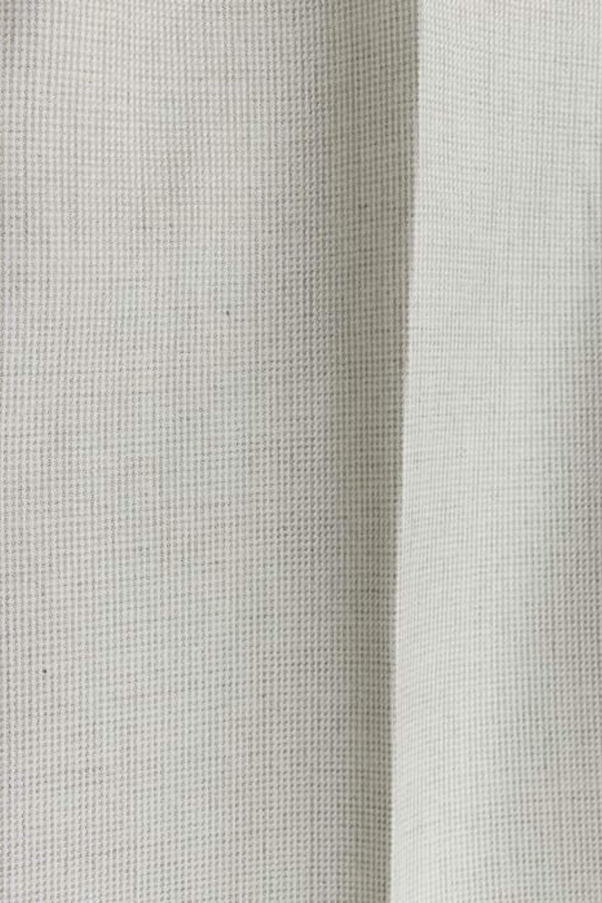 River Island Cream Ecru Dobbie Slim Fit Texture Suit Trousers - Image 6 of 6