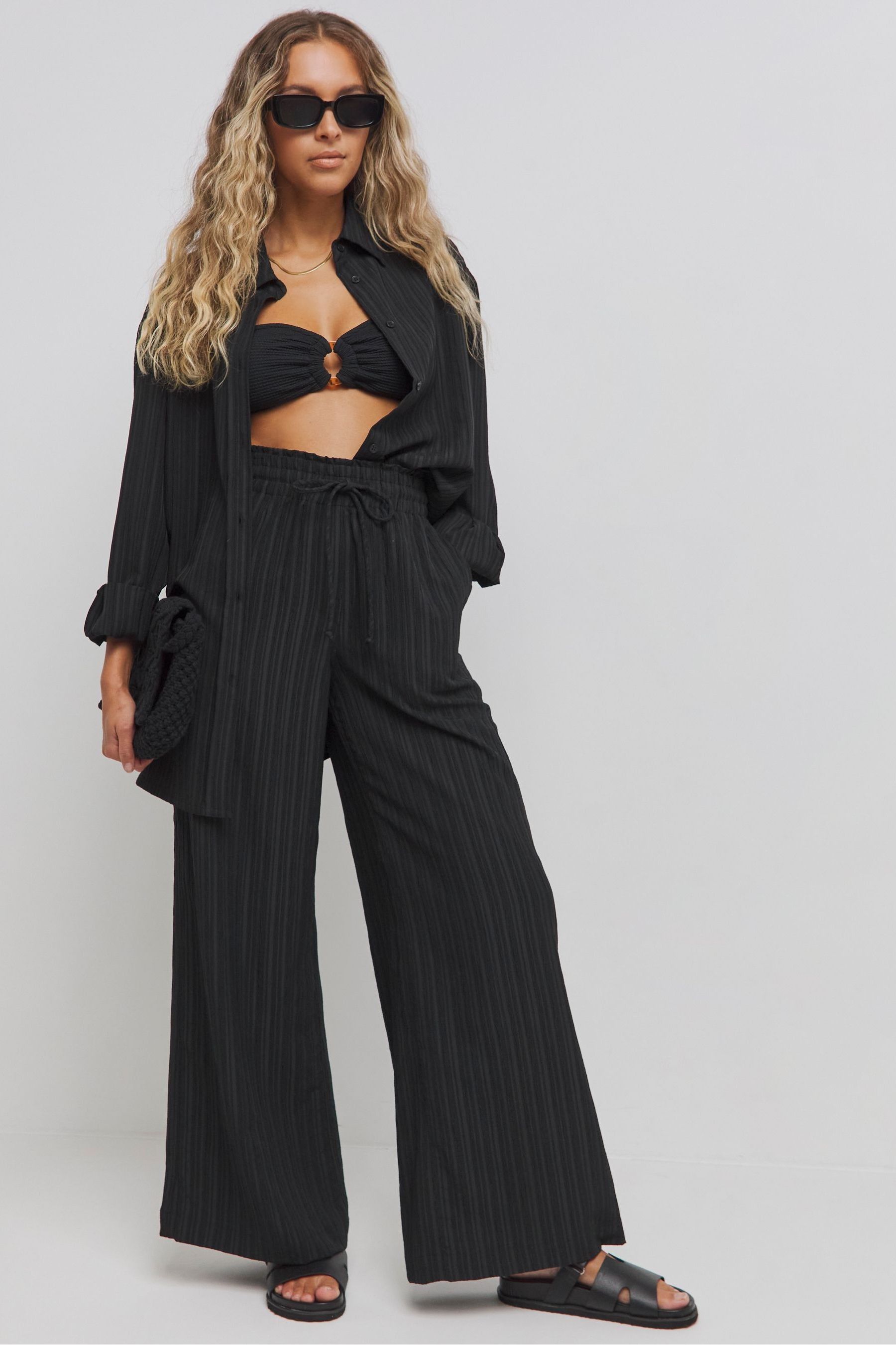 Simply be wide leg trousers hotsell