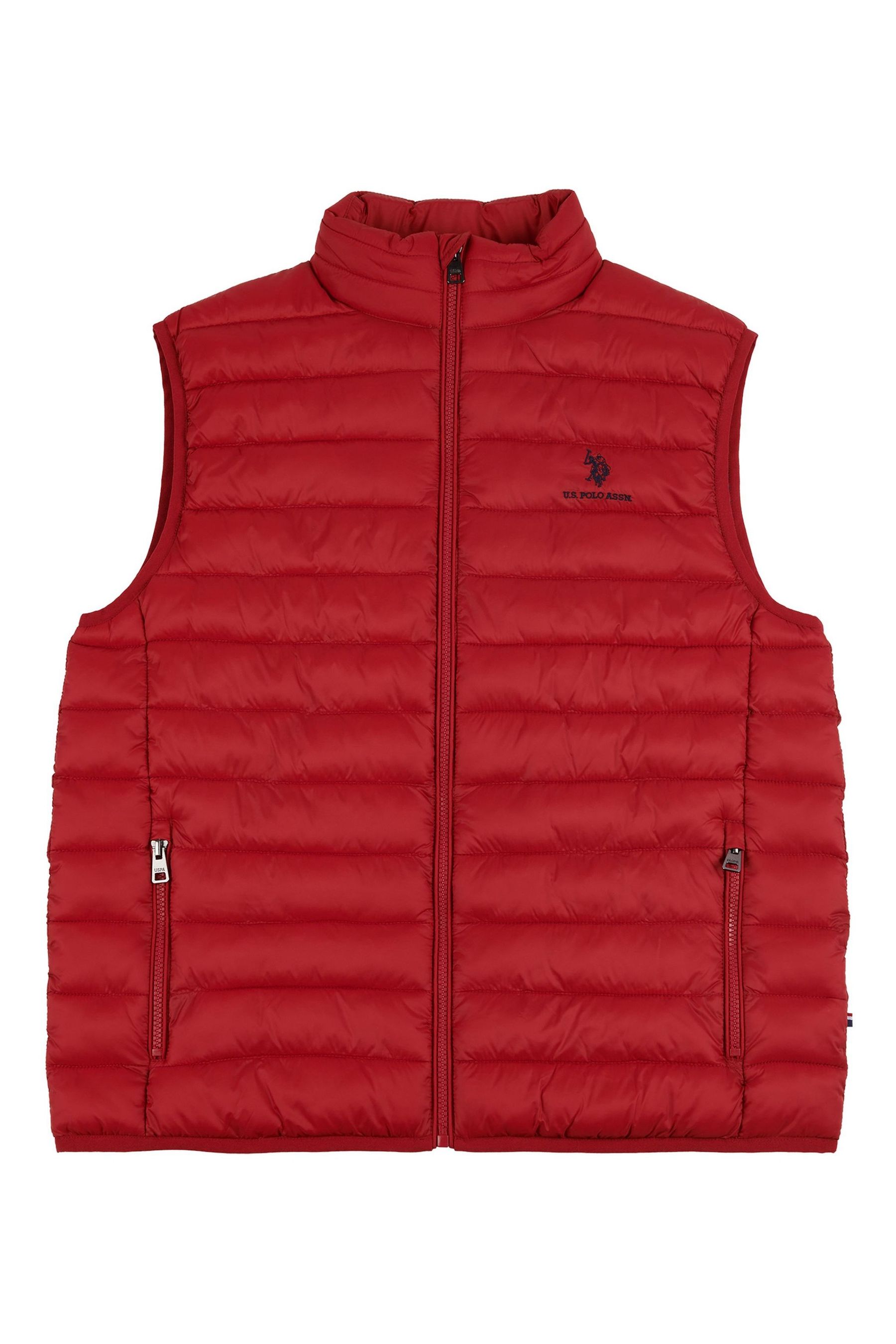 Polo vest red new arrivals