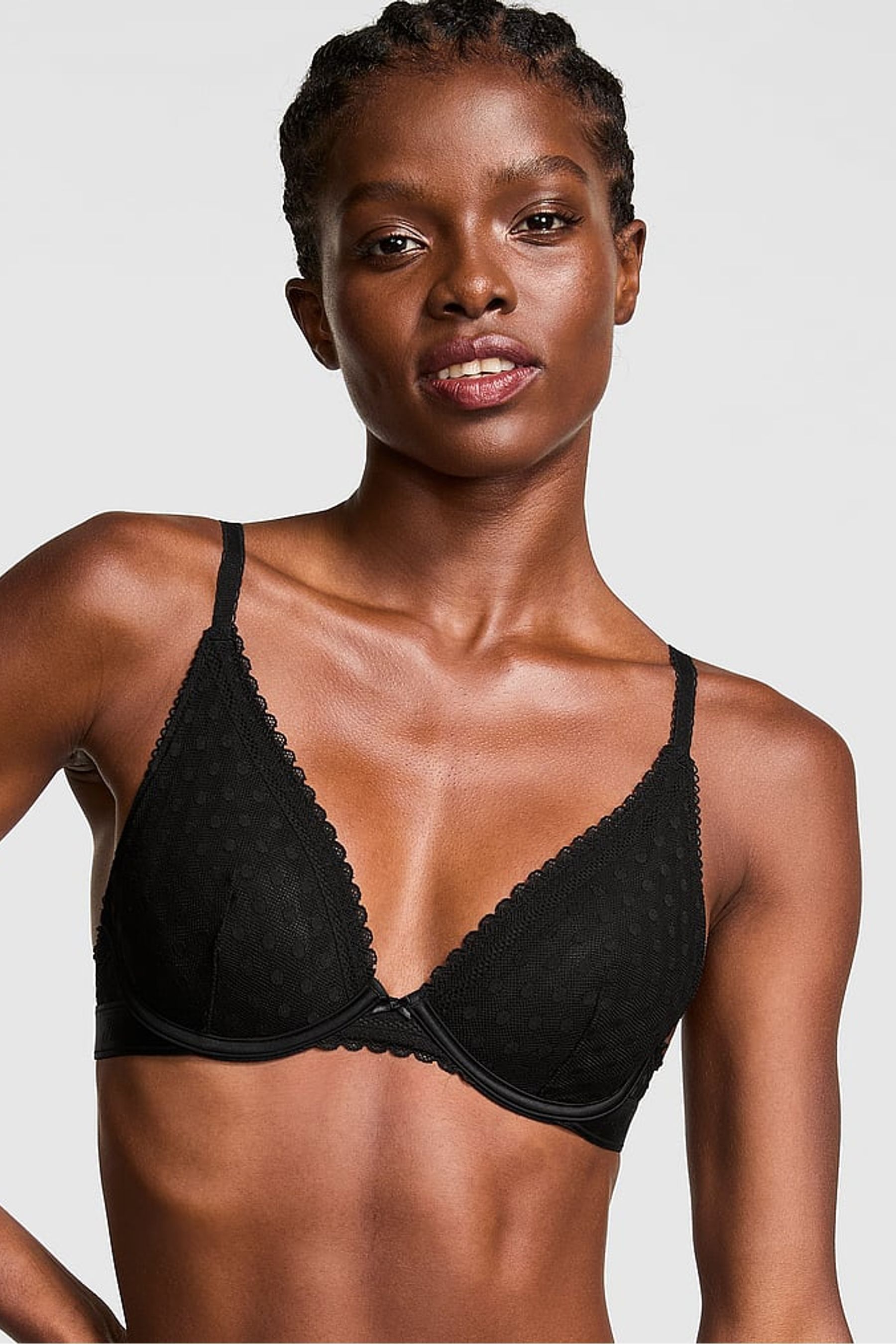Buy Victoria s Secret PINK Fully adjustable straps Plunge Lace Bra from the AspennigeriaShops online shop
