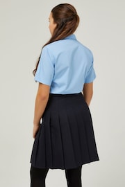 Trutex Navy 18" Stitch Down Permanent Pleats School Skirt (10-17 Yrs) - Image 3 of 5