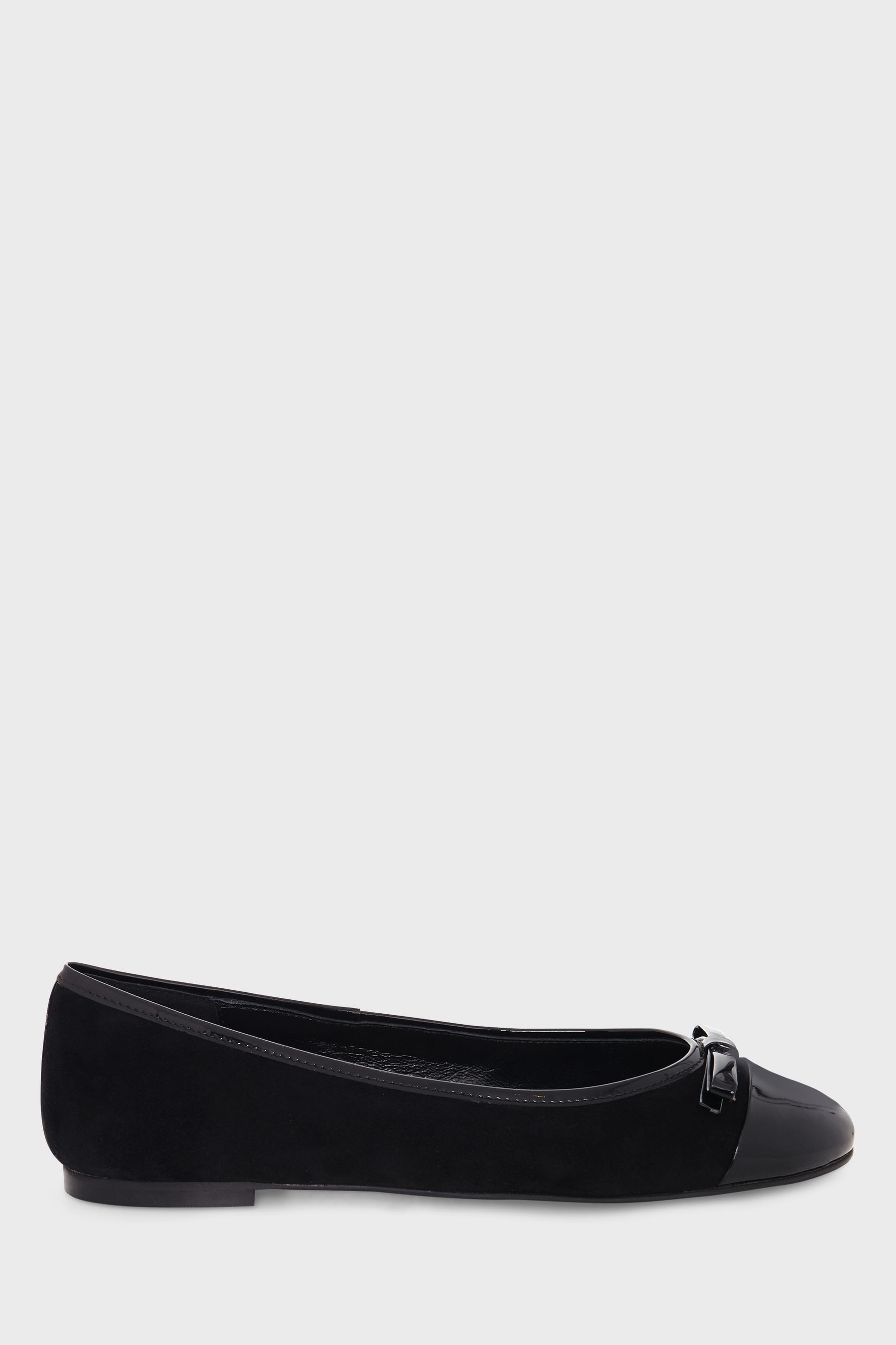 Buy Hobbs Black Diana Ballerina Shoes from Next Oman