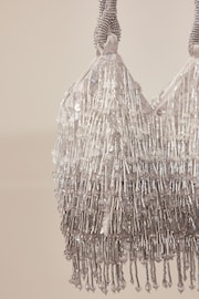 Silver Sequin Ombre Bucket Bag - Image 5 of 10