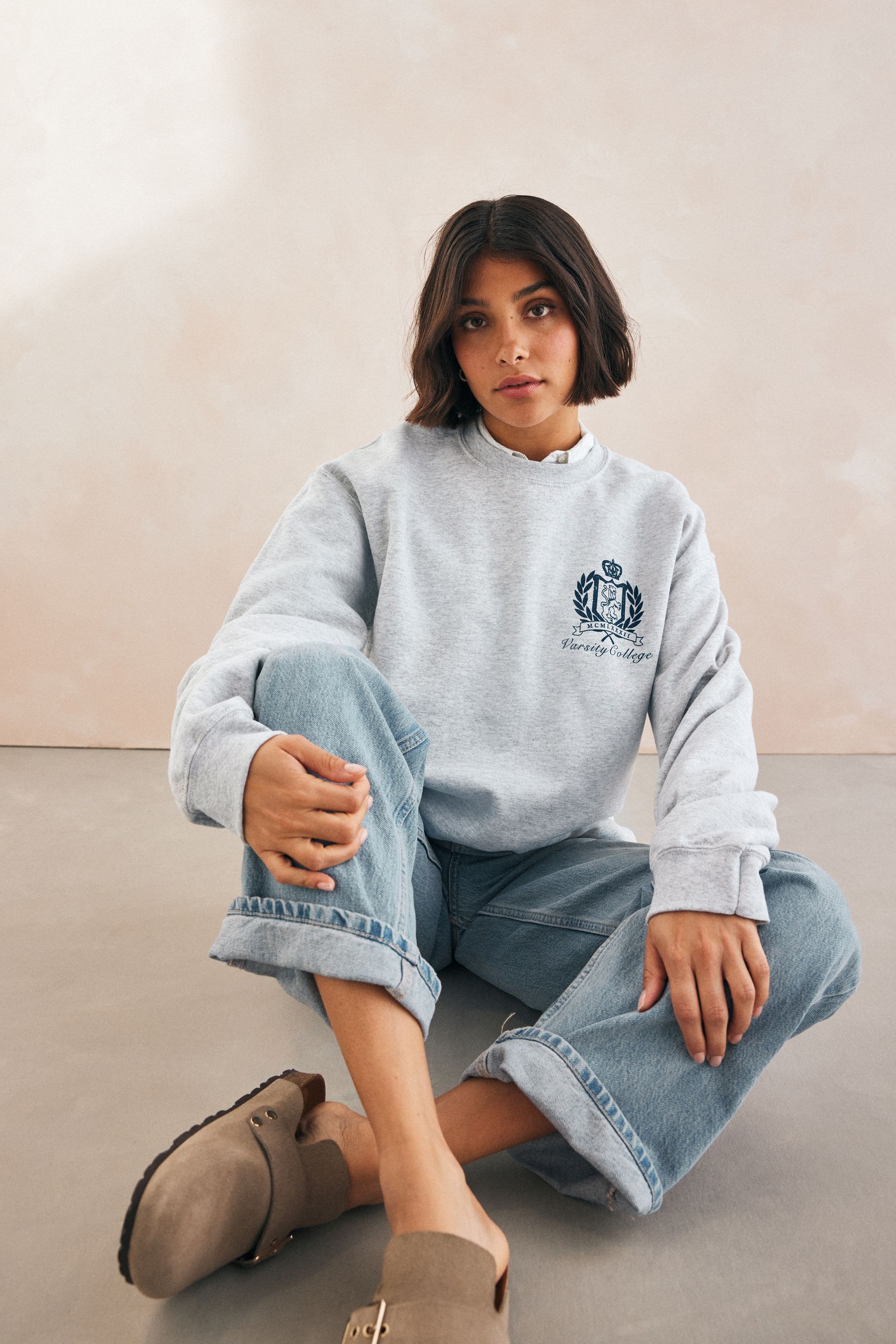Next grey sweatshirt shop