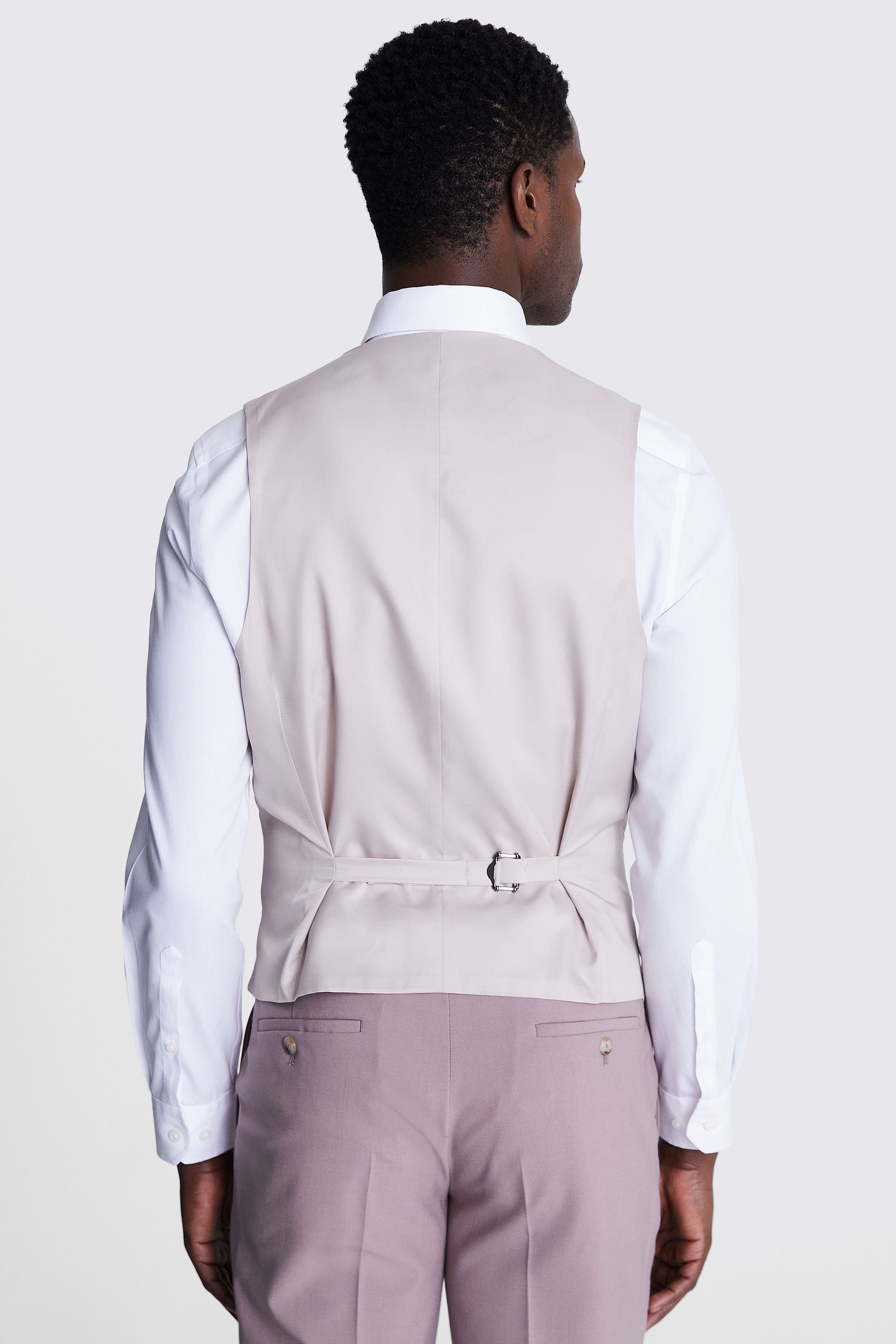 Buy DKNY Dusty Pink Slim Fit Waistcoat from Next Luxembourg