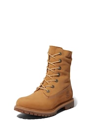 Timberland Authentic Warm Lined Brown Boots - Image 4 of 9