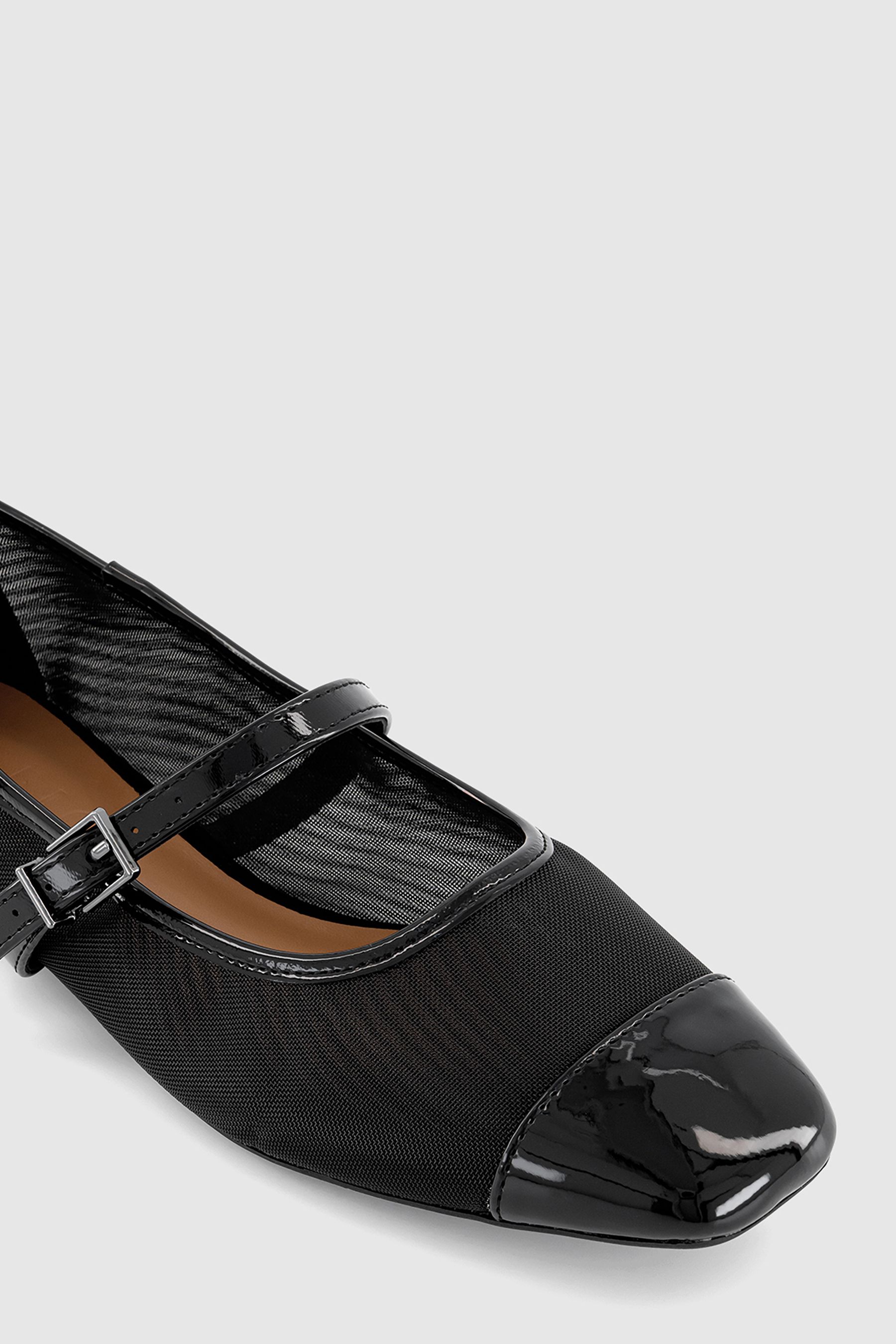 Buy Office Black Fee Mesh Ballerina Shoes from Next USA