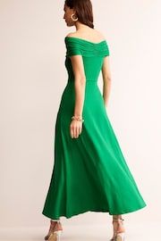 Boden Green Petite Bardot Jersey Maxi Dress - Image 3 of 5