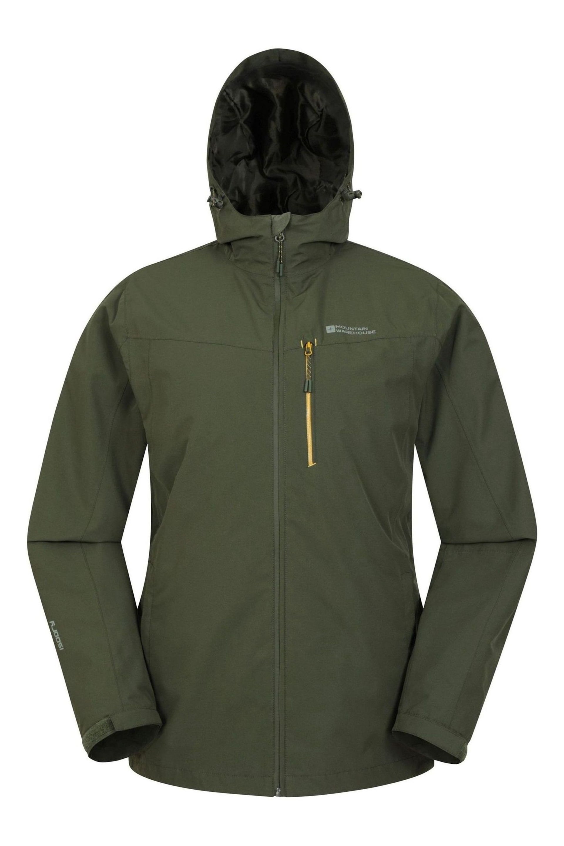 Mountain Warehouse Green Mens Brisk Extreme Waterproof Jacket - Image 1 of 5