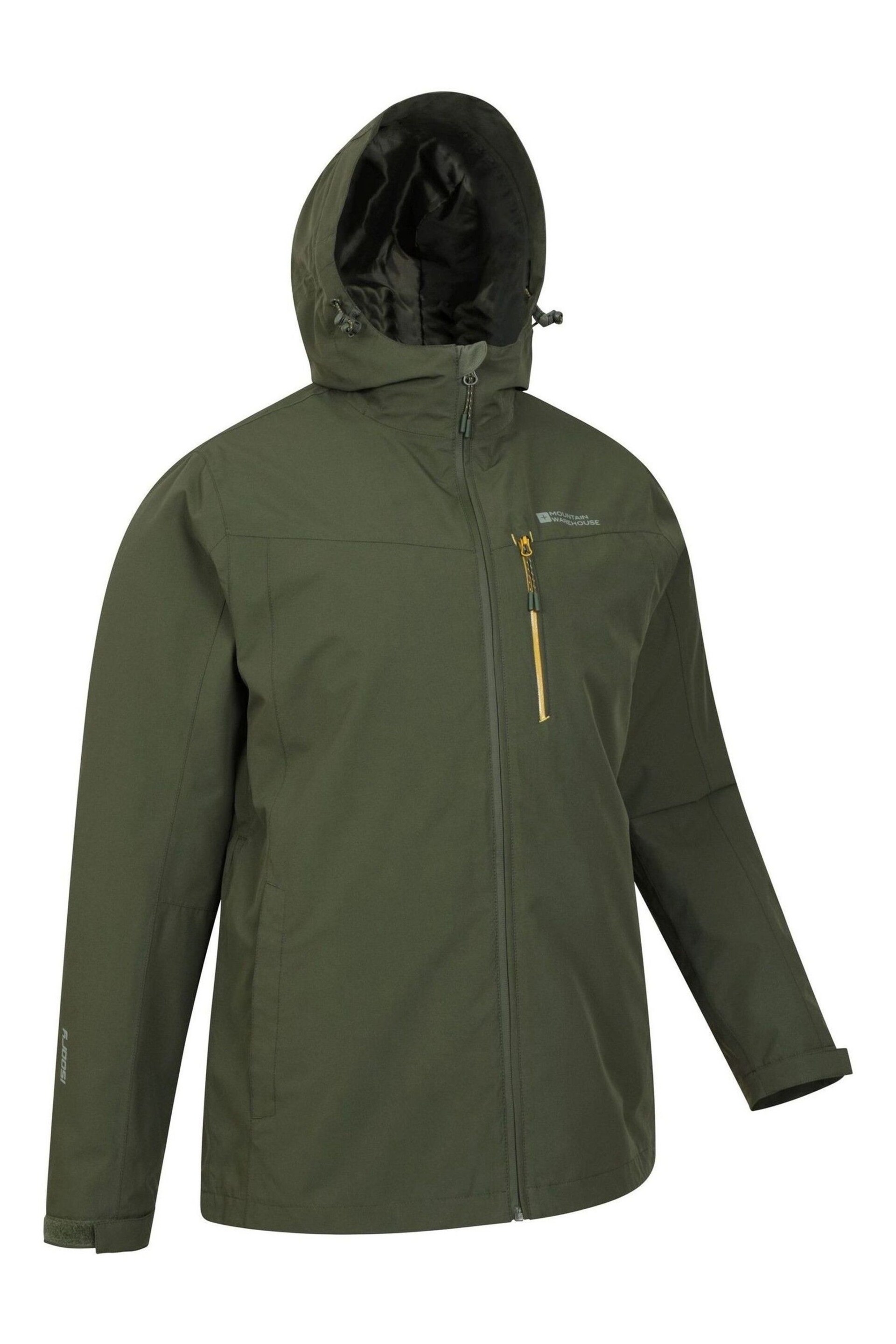 Mountain Warehouse Green Mens Brisk Extreme Waterproof Jacket - Image 2 of 5