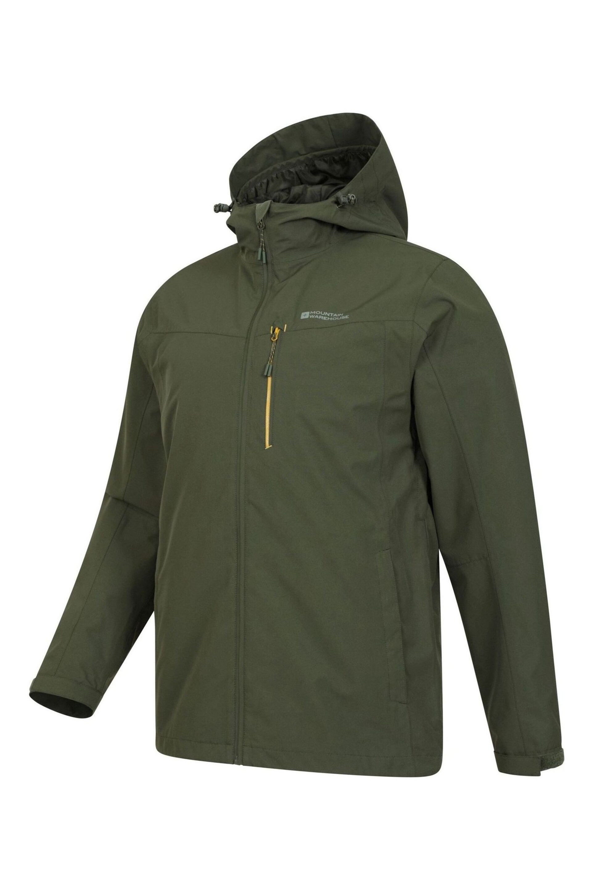 Mountain Warehouse Green Mens Brisk Extreme Waterproof Jacket - Image 4 of 5