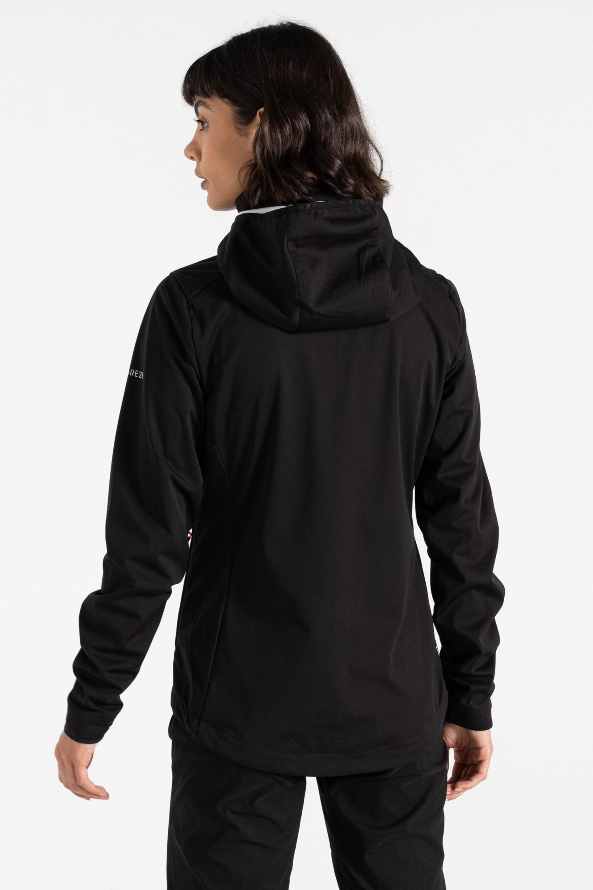 Dare 2b Lexan Recycled Softshell Black Jacket - Image 3 of 6