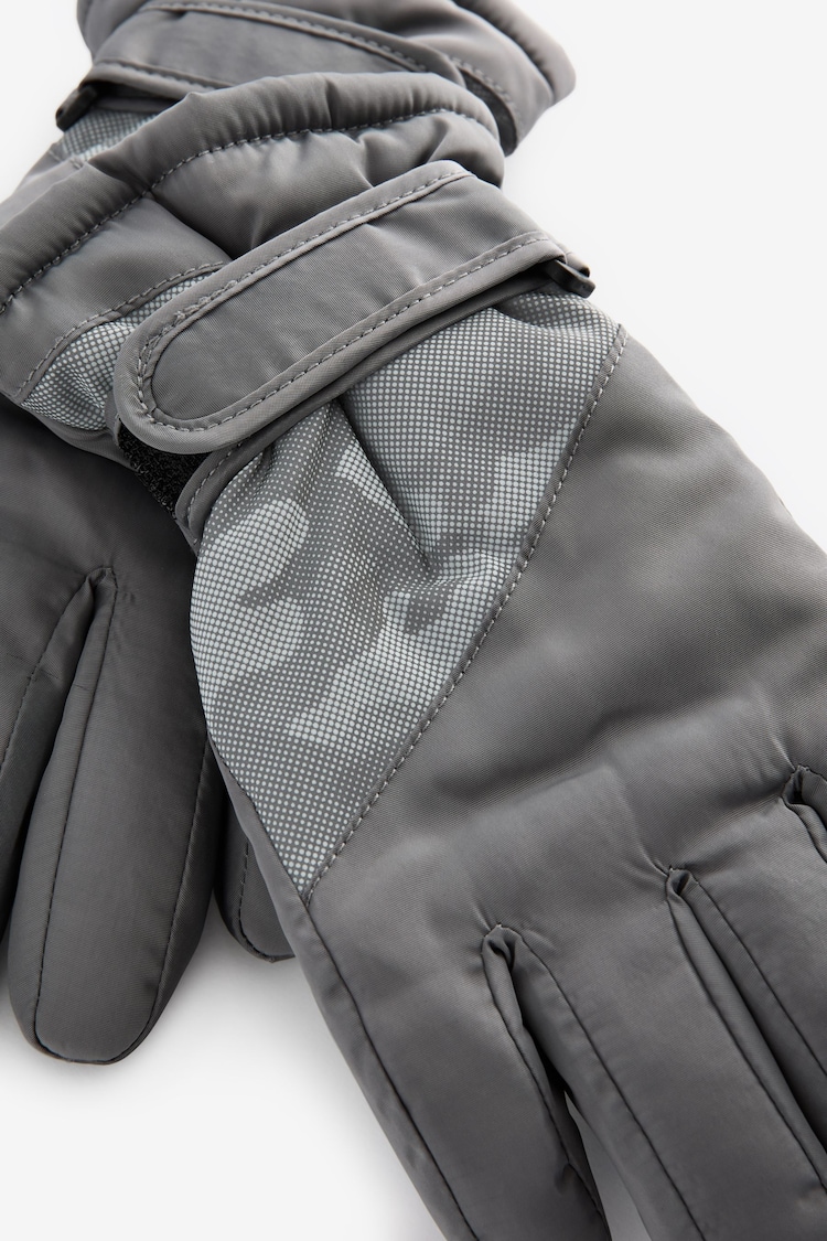 Grey Ski Gloves (3-16yrs) - Image 2 of 3