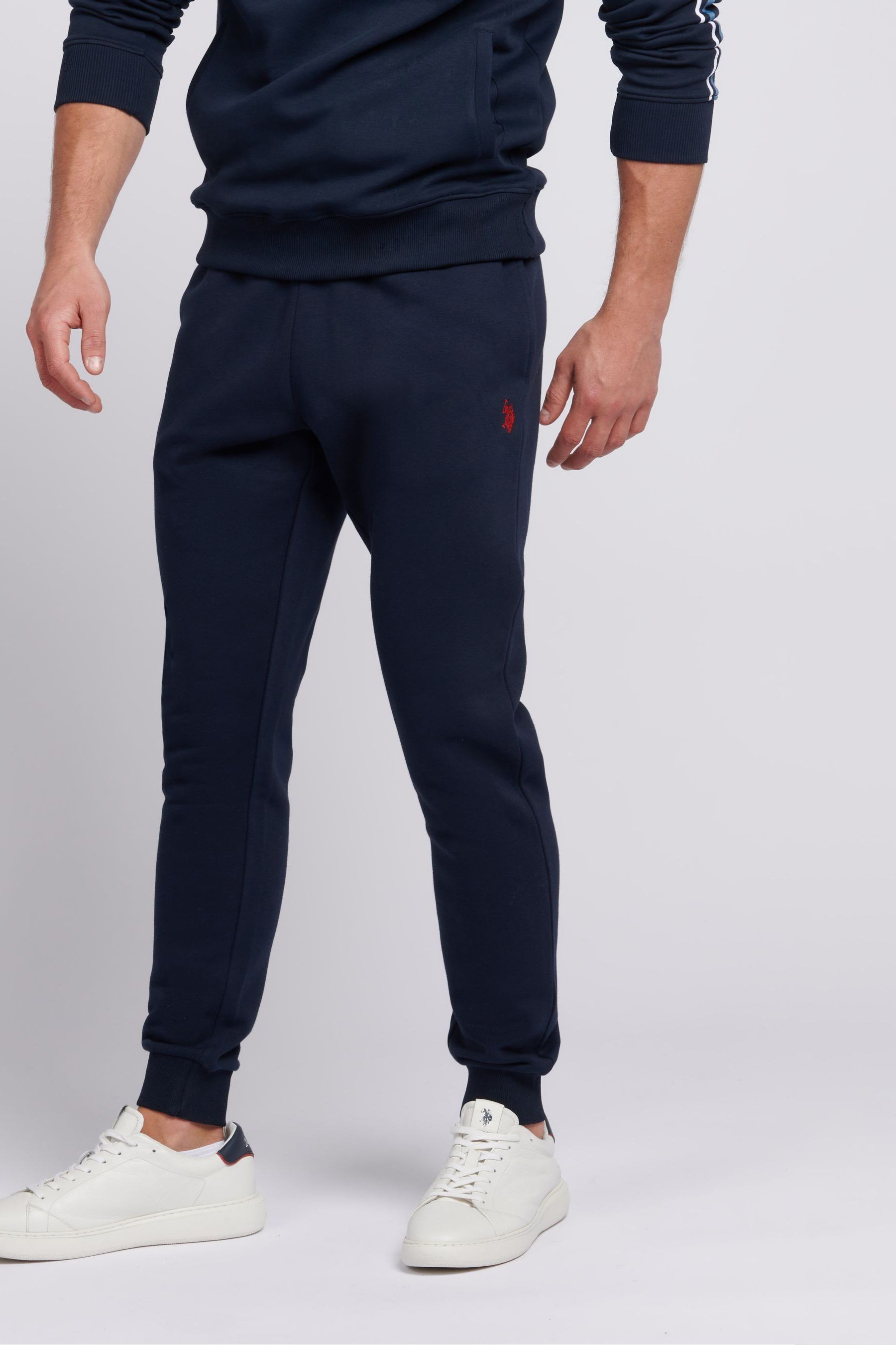 Kaufe Sie Blau U.S. Polo Assn. Herren Double Horsemen Jogginghose in klassischer Passform bei Next Deutschland