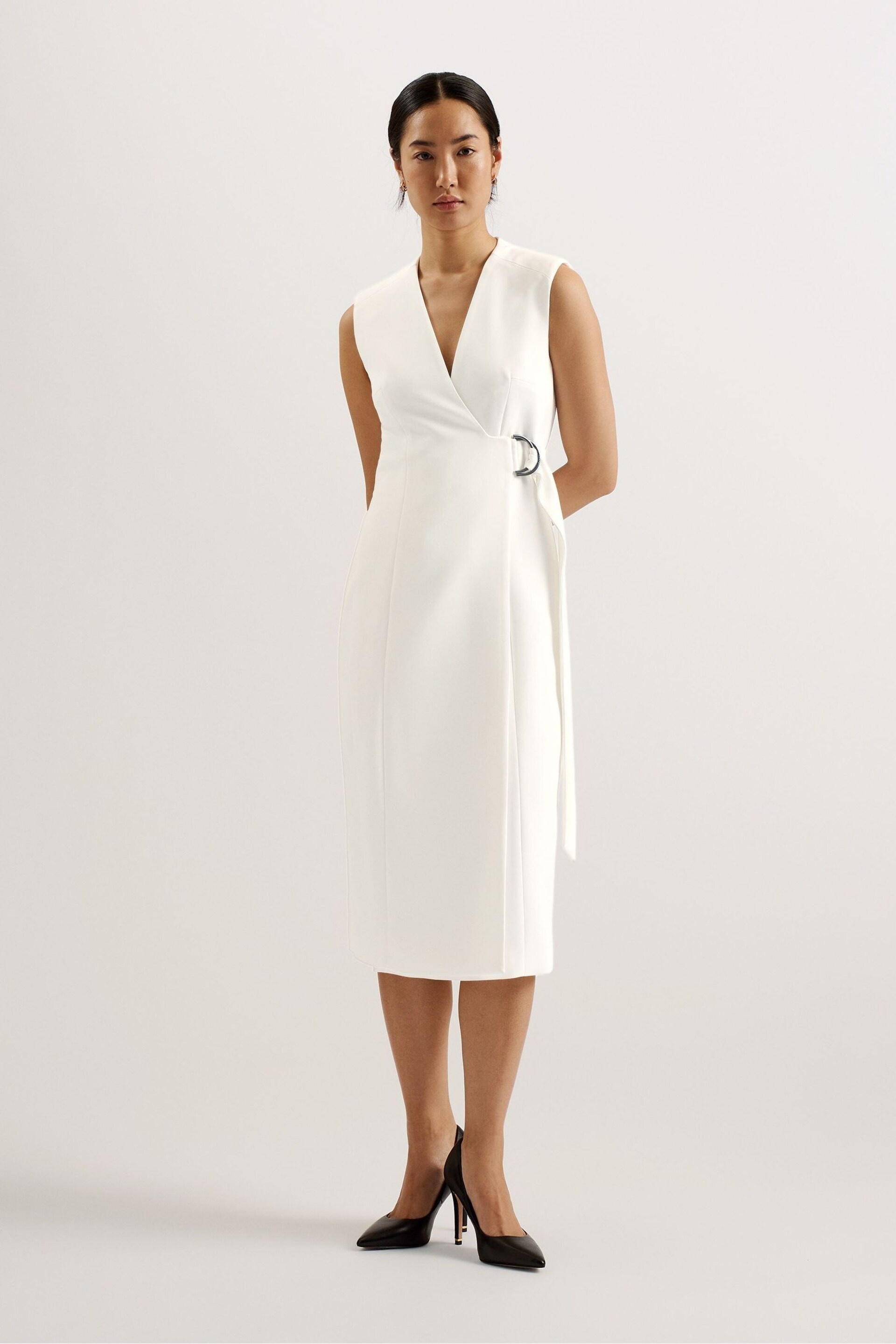 Ted Baker Cream Dress - Image 1 of 3