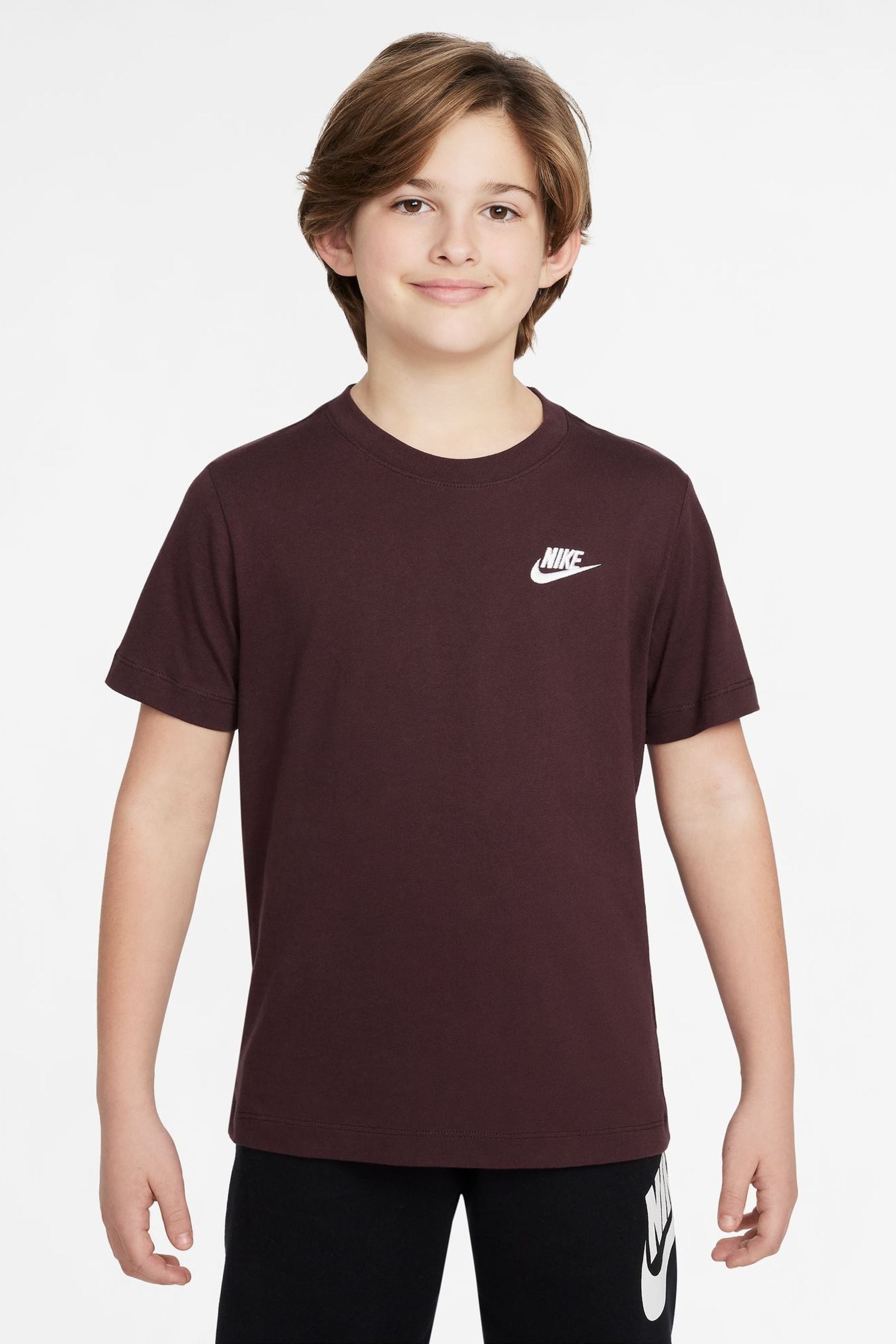 Buy Nike Burgundy Red Club T Shirt from Next Israel