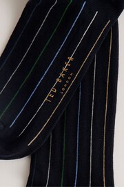 Ted Baker Blue Sokkthr Vertical Stripe Socks - Image 3 of 3