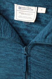 Mountain Warehouse Blue Chrome Snowdon Mens Micro Fleece - Image 5 of 5