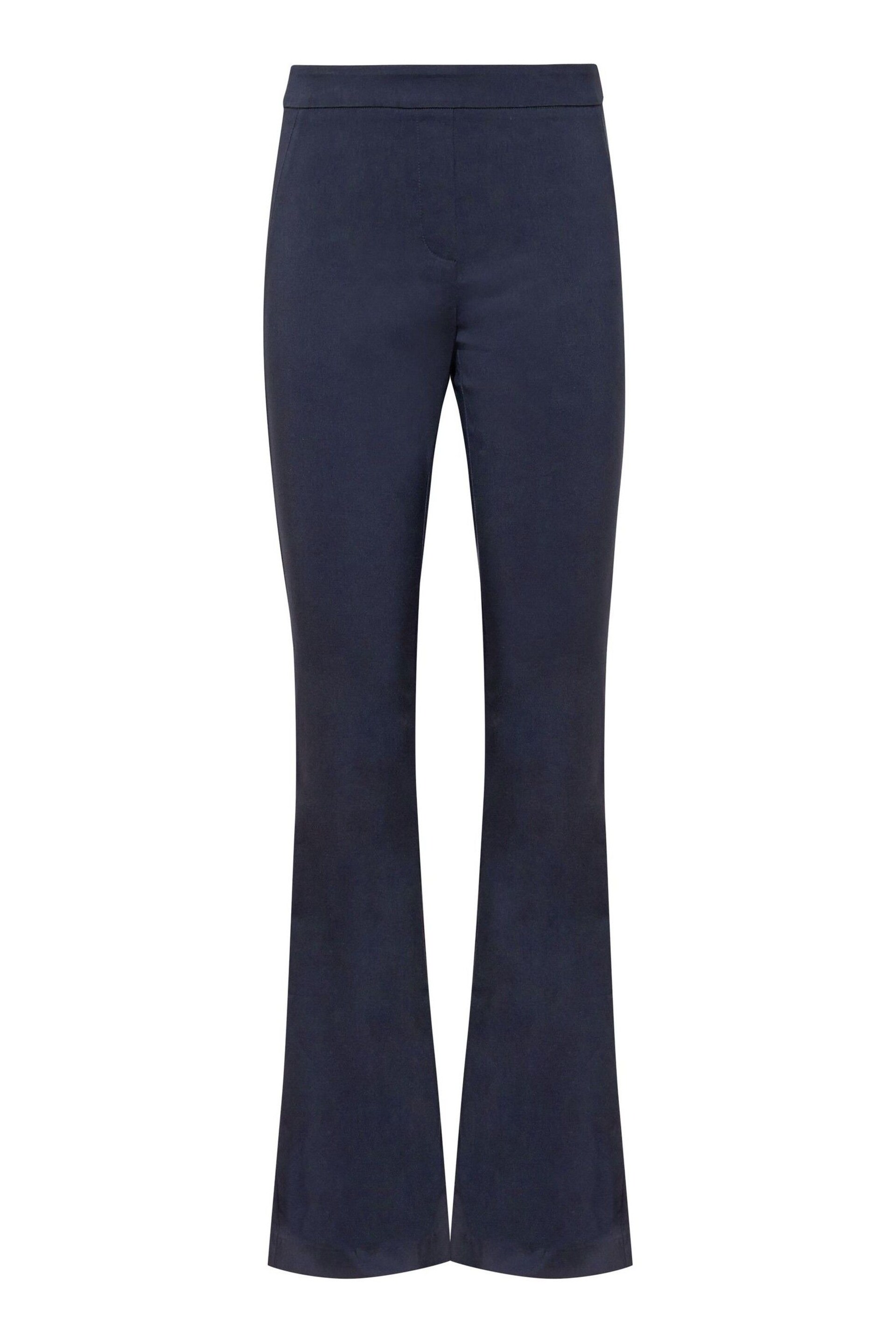 Long Tall Sally Blue Bi-Stretch Bootcut Trousers - Image 3 of 3