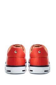 Moda in Pelle Orange BENNI Elastic Slip On Trainers - Image 3 of 4