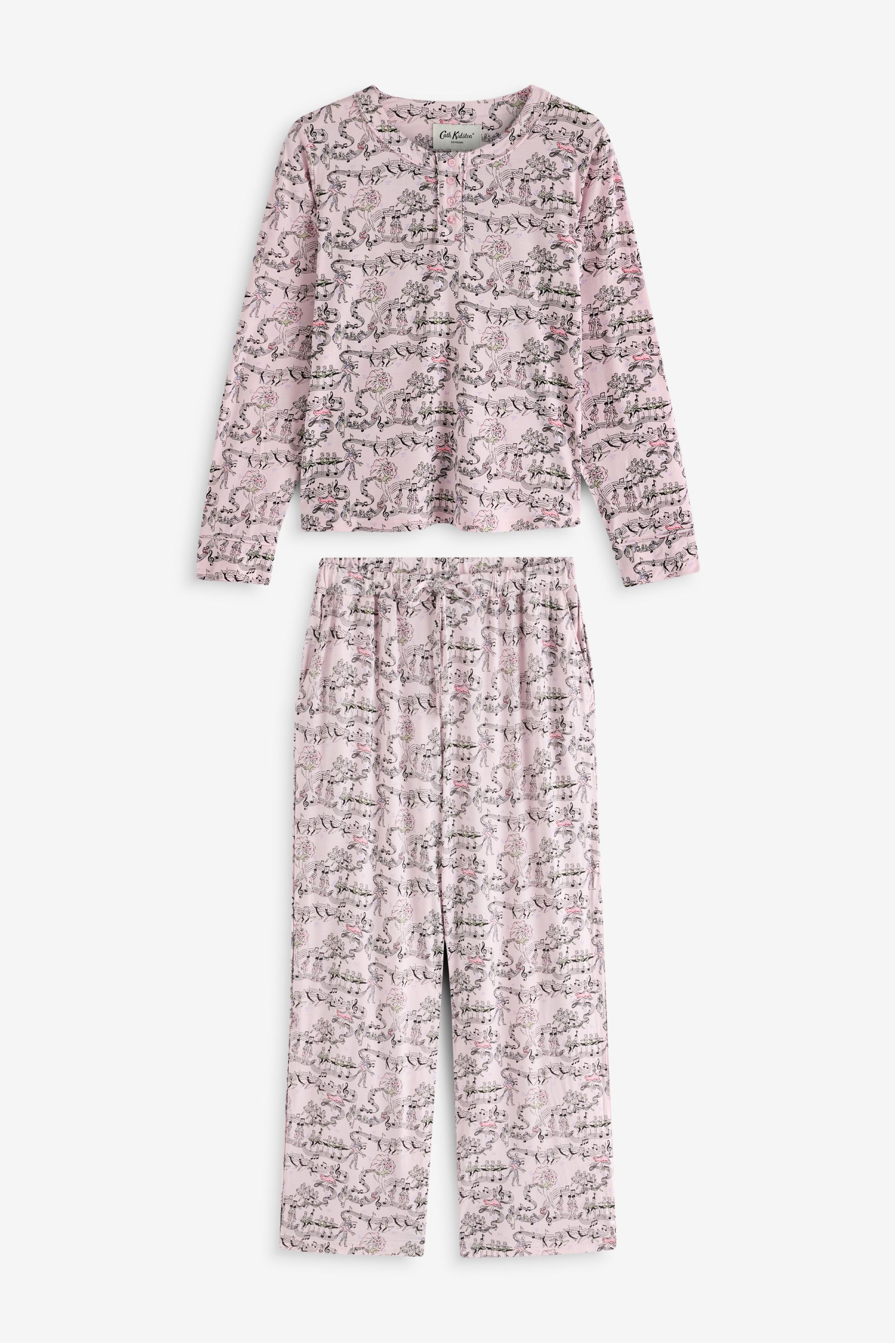 Cath Kidston Pink Dream Dance Pyjamas XL Reg Womens