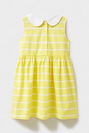 Crew Clothing Company Multi Yellow Stripe Cotton Sundress - Image 2 of 3
