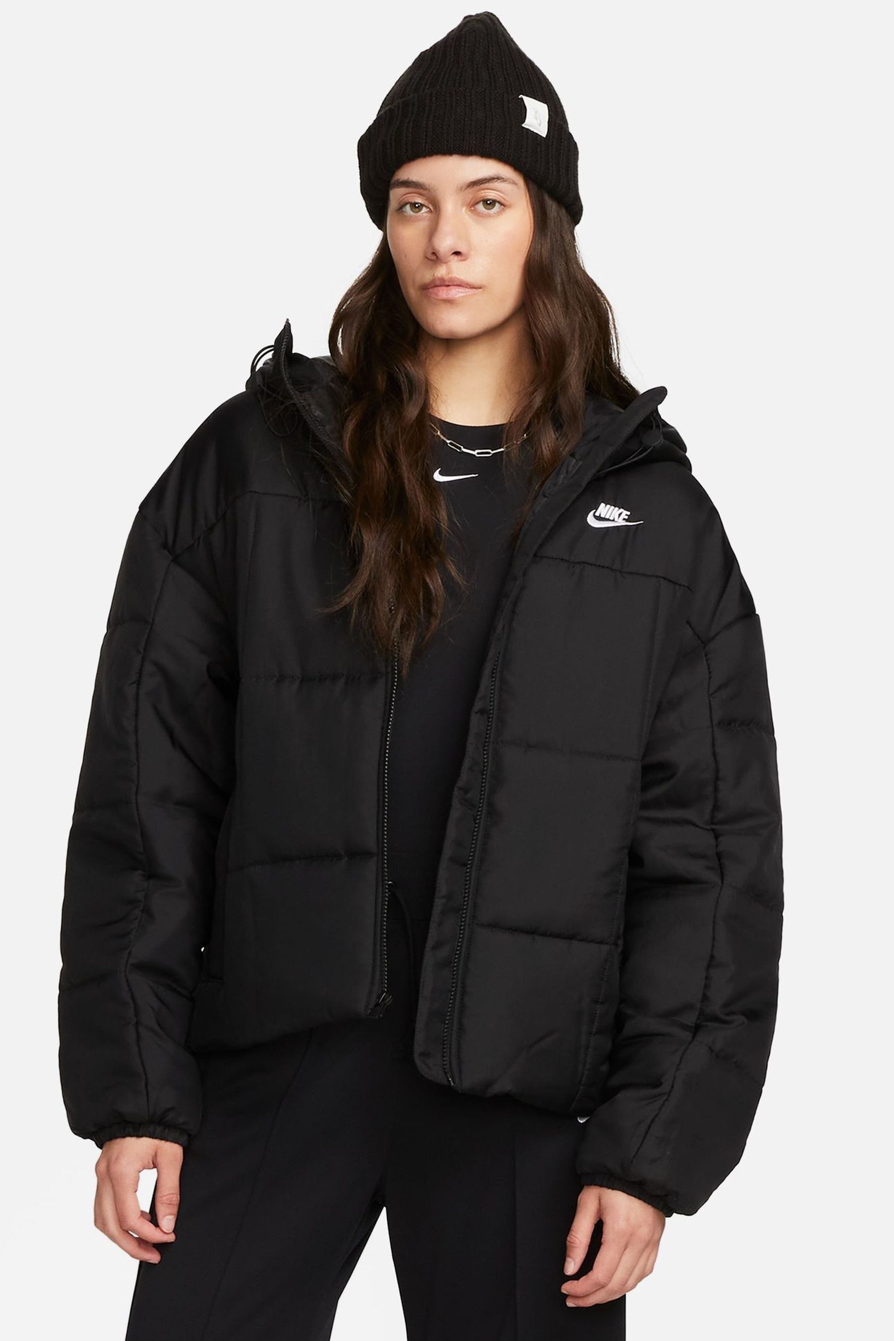 Buy Nike Black Puffer Jacket from the Next UK online shop