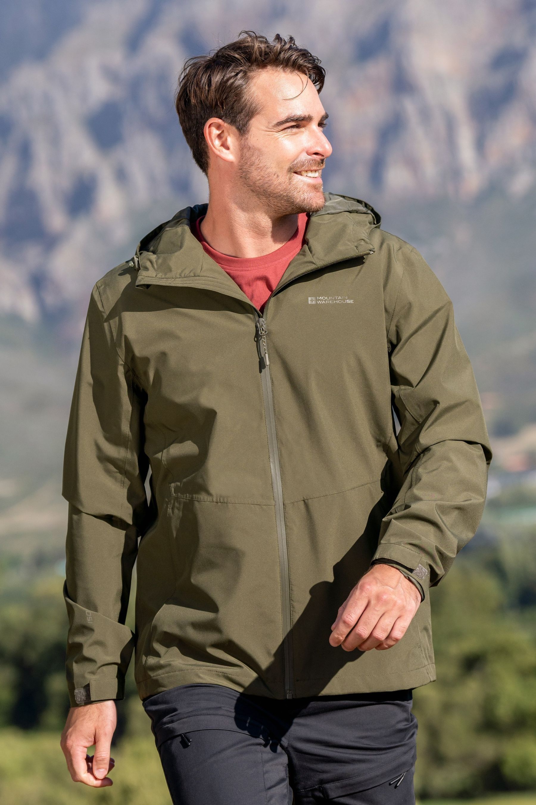 Mens lightweight anorak jacket hot sale