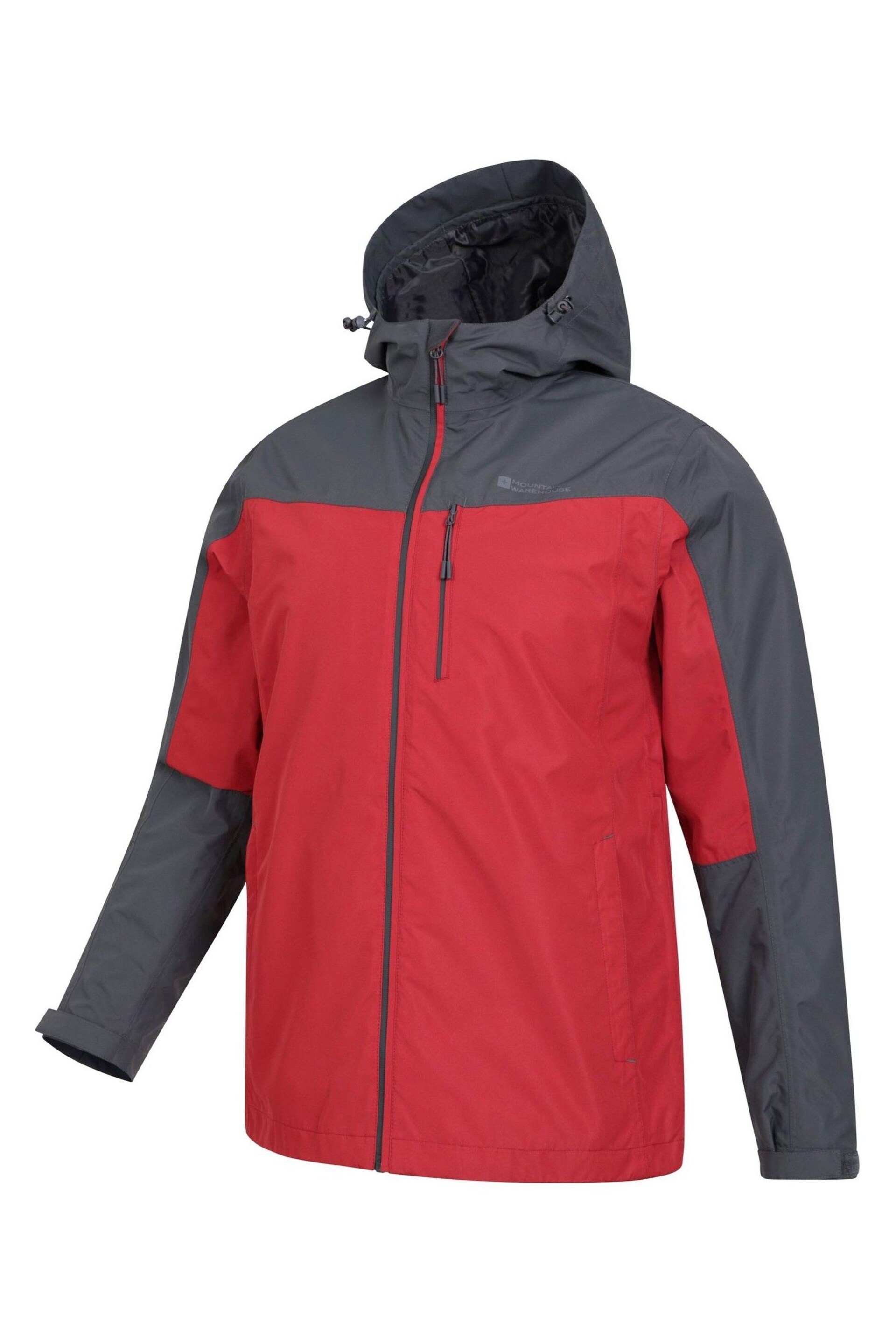 Mountain Warehouse Red Mens Brisk Extreme Waterproof Jacket - Image 4 of 5