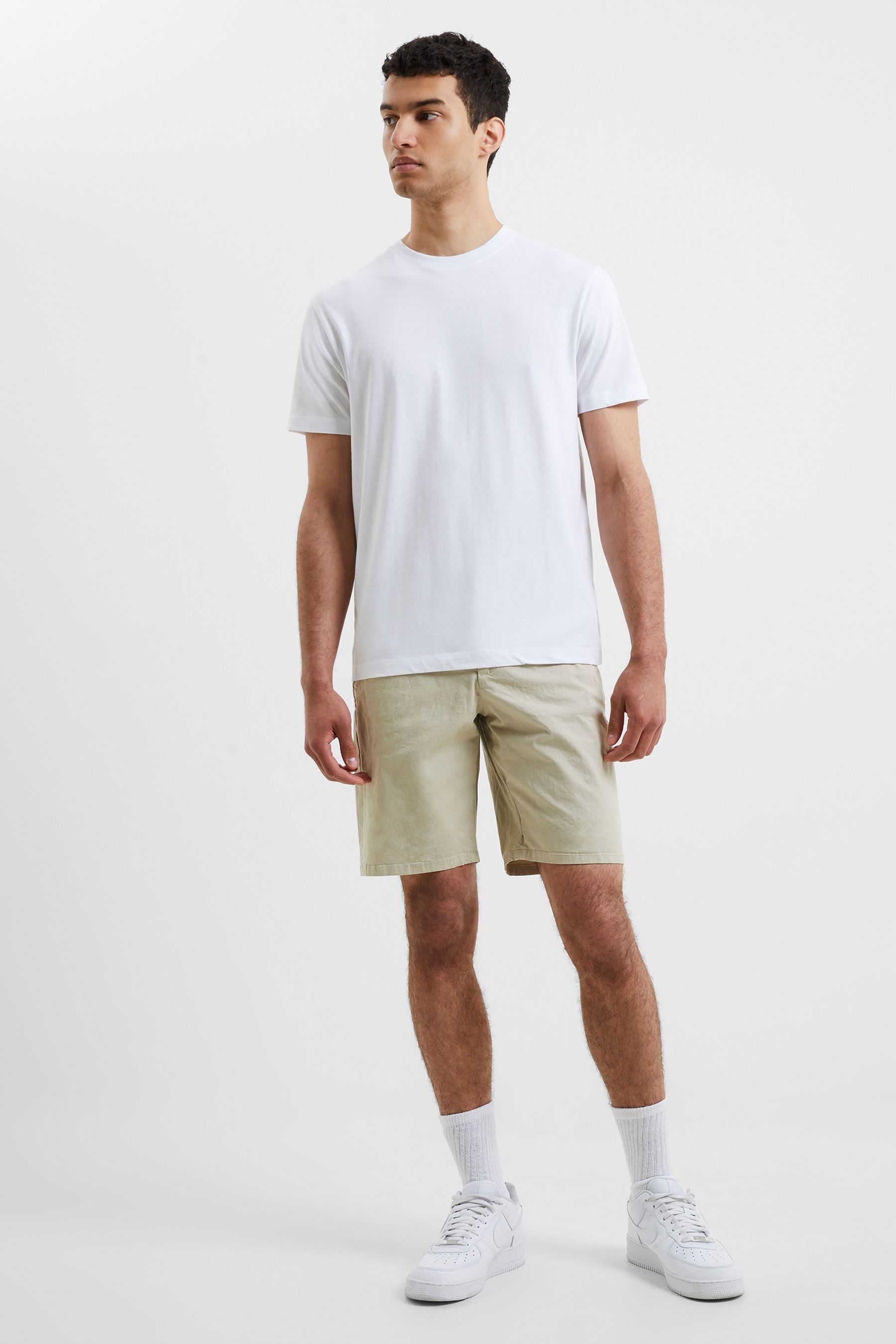 Buy French Connection Natural Chino Shorts from Next Luxembourg