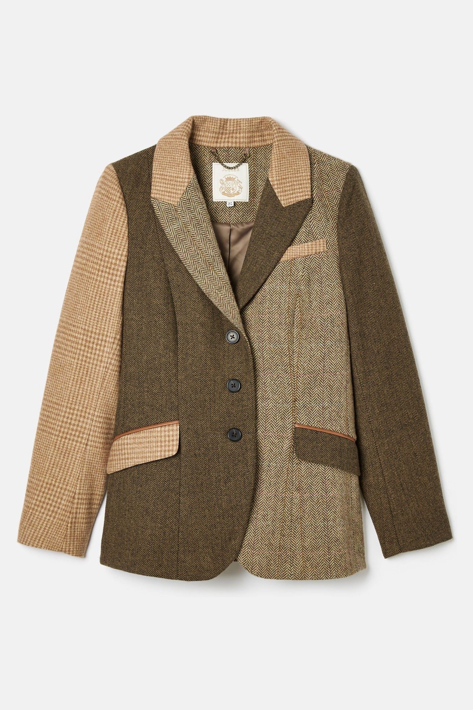 Buy Joules Harlow Multi Hotchpotch Tweed Blazer from Next USA