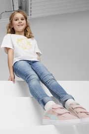 Puma White Kids Girls x TROLLS Graphic T-Shirt - Image 3 of 5