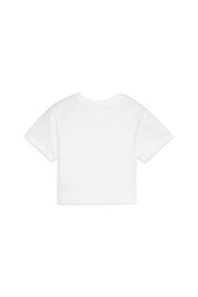 Puma White Kids Girls x TROLLS Graphic T-Shirt - Image 5 of 5