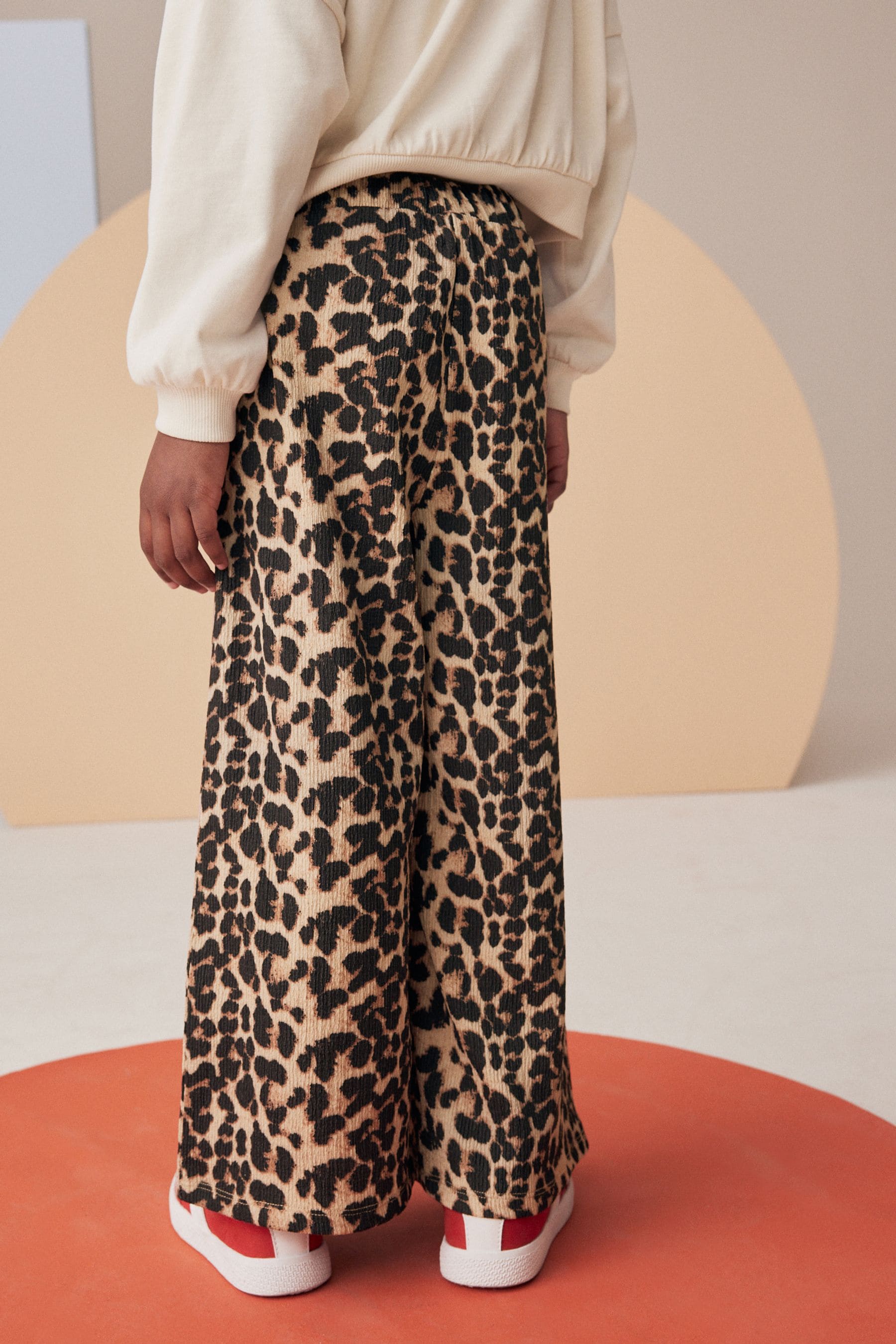 Leopard print trousers next cheap