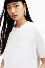 AllSaints White BF  Pippa T-Shirt - Image 5 of 6