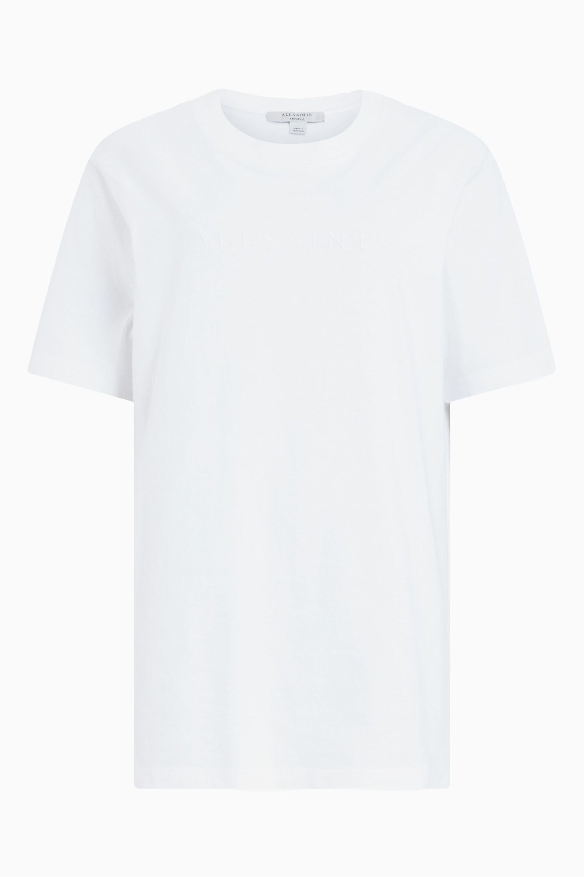 AllSaints White BF  Pippa T-Shirt - Image 6 of 6