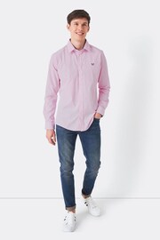 Crew Clothing Long Sleeve Gingham Cotton Shirt - Image 3 of 3