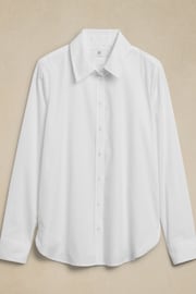 Banana Republic White The Perfect Shirt - Image 4 of 4