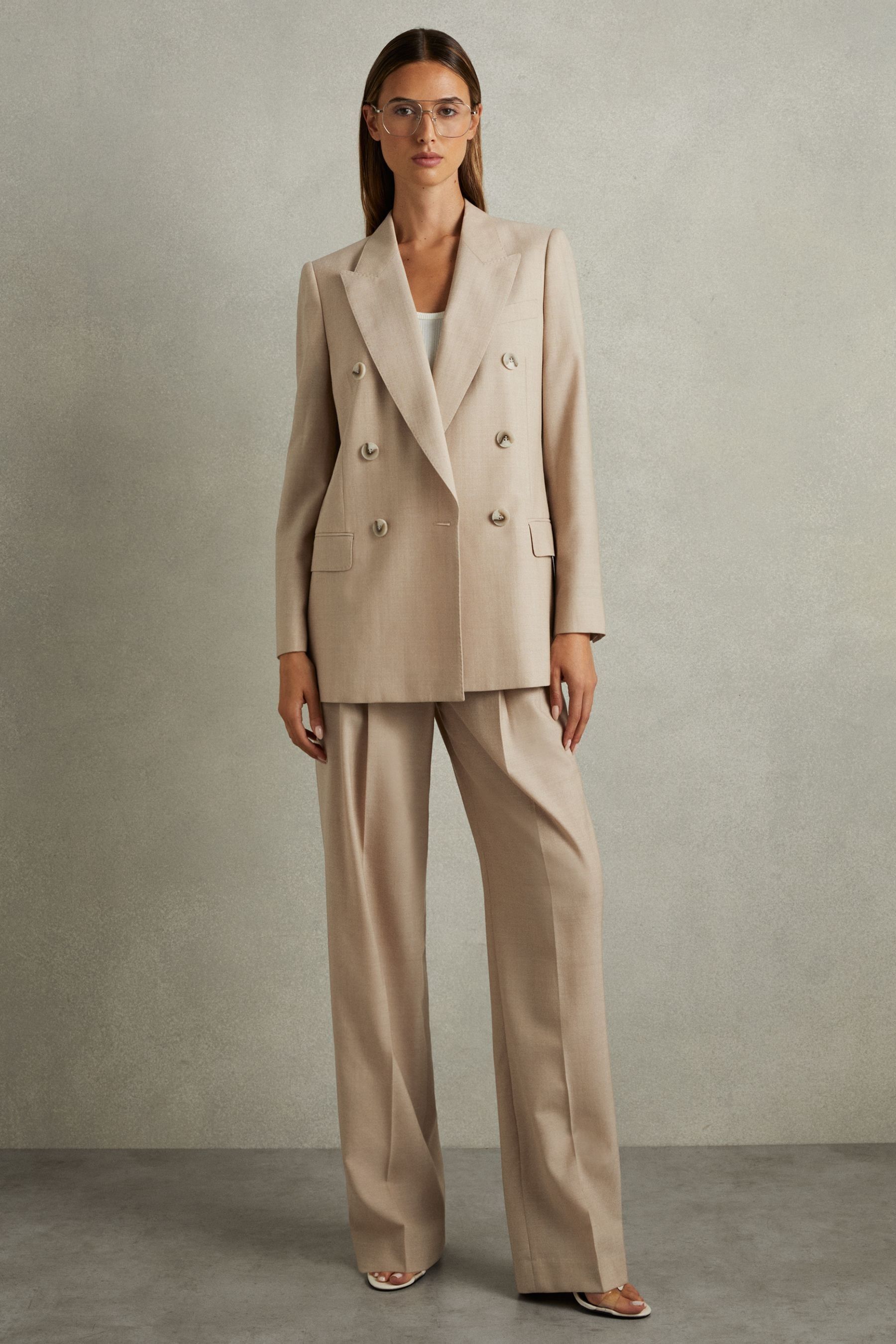 Next beige blazer store