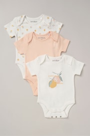 Homegrown Printed White Bodysuit Set 3 Pack - Image 1 of 4