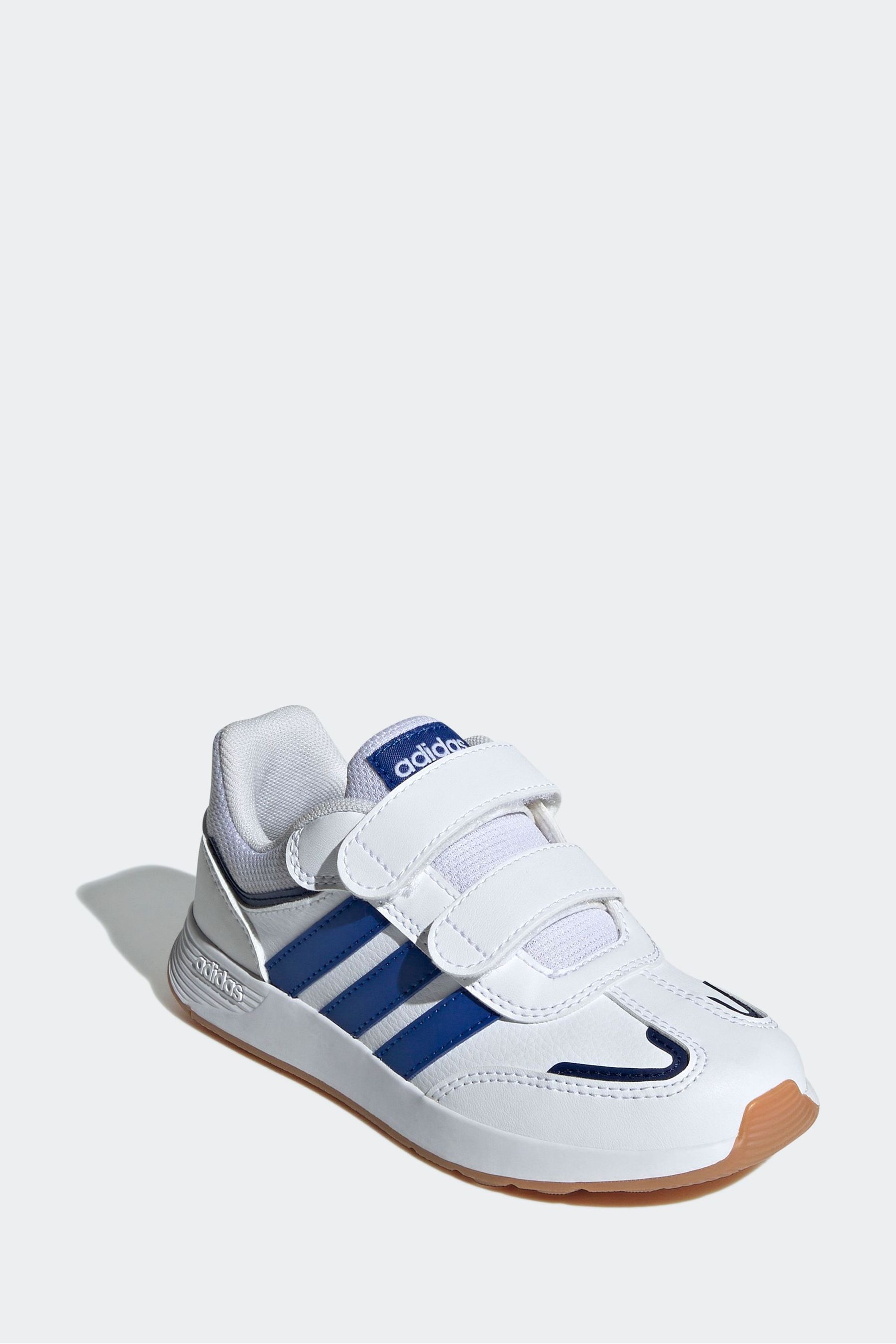 Childrens adidas trainers velcro discount